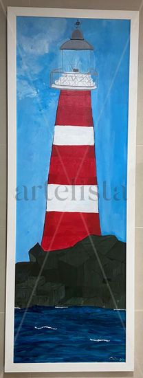 Faro Acrylic Canvas Figure Painting