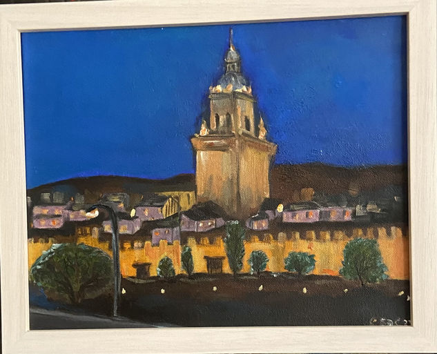 Burgos de Osma Oil Canvas Landscaping