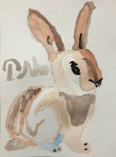 Conejo Watercolour Paper Animals