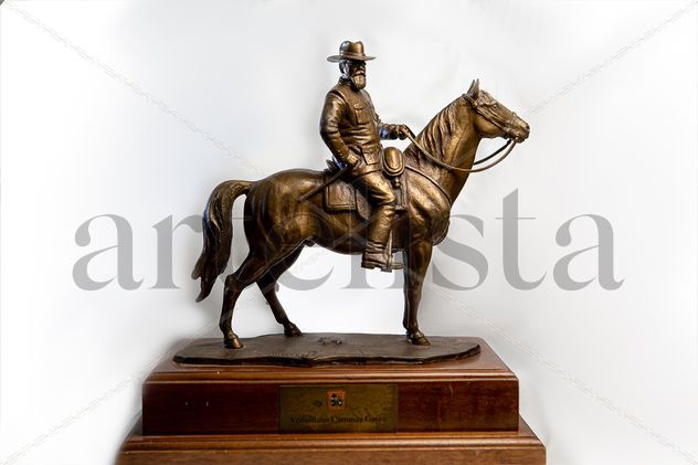 Escultura de bronce Emiliano Zapata