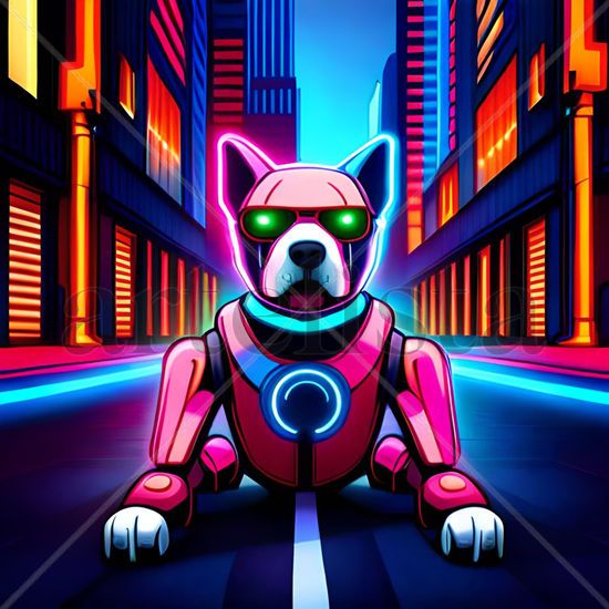 Animals neon 