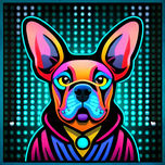 Animals neon art thumbnail 2