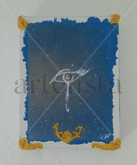 Ojo de Horus Acrylic Canvas Others