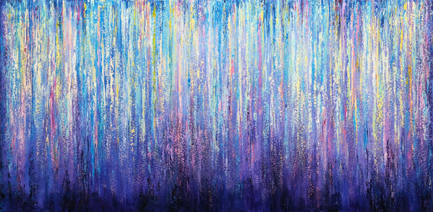 Chromatic Fantasy Acrylic Canvas Landscaping