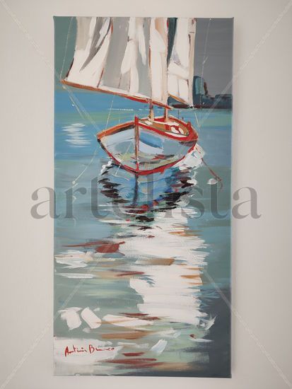 Velero Brisbane Acrylic Canvas Marine Painting