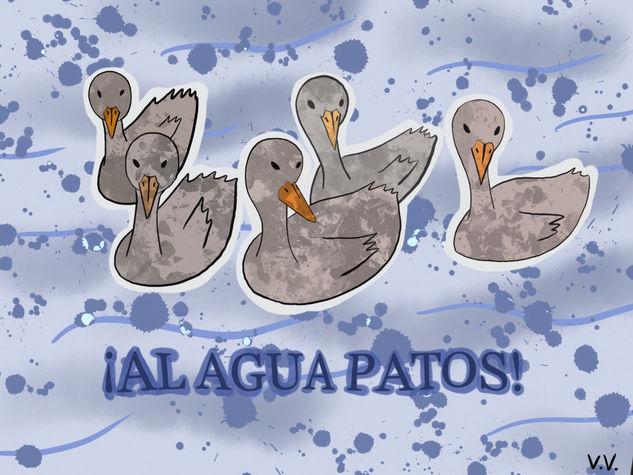 Al agua patos 