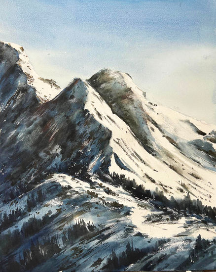 LA CIMA NEVADA Watercolour Paper Landscaping