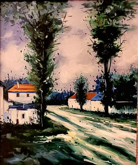 mediodia Oil Canvas Landscaping