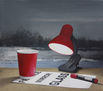 Still life painting in hyperrealism "Just Evening..."