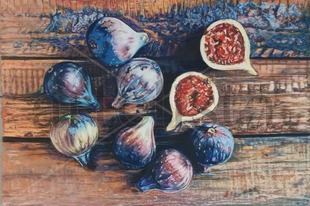 COSECHA DE VERANO Pastel Paper Still Life Paintings