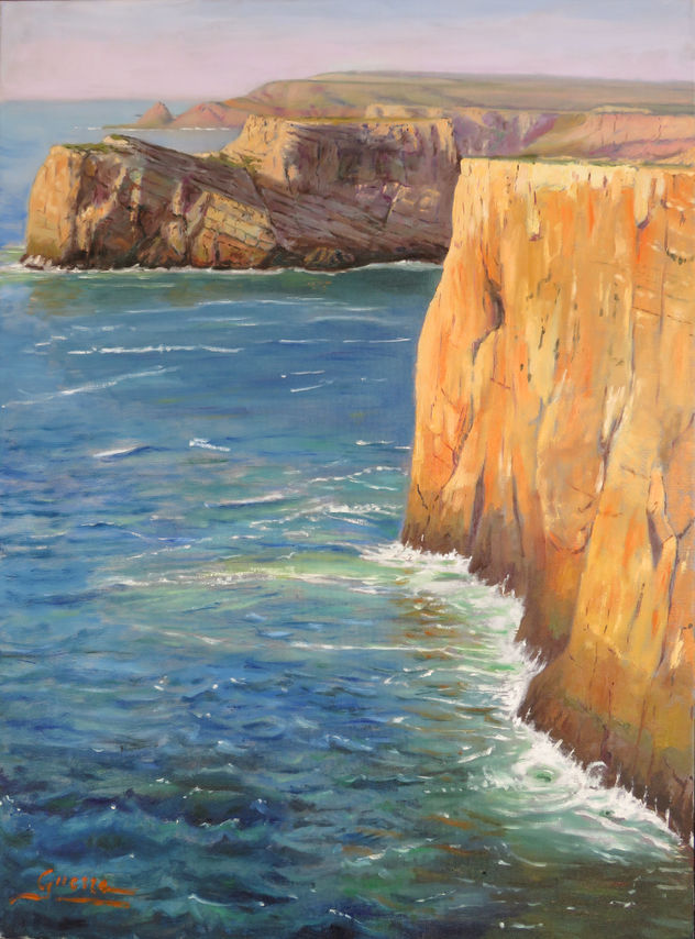Desde el cabo de San Vicente. Algarve.