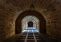 Stone arcades in...