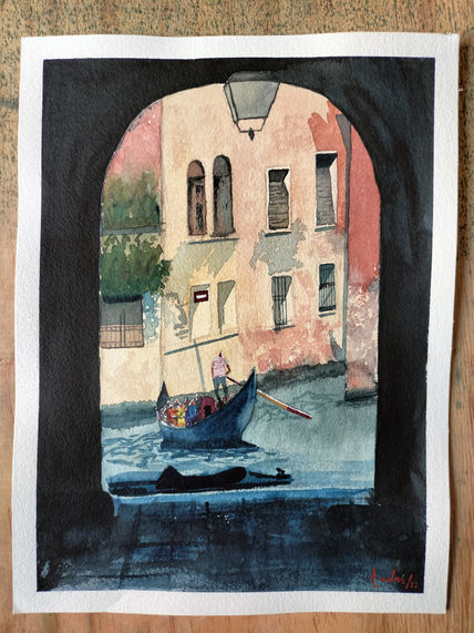Góndola en Venecia