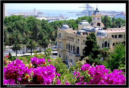 Ayuntamiento y farola
