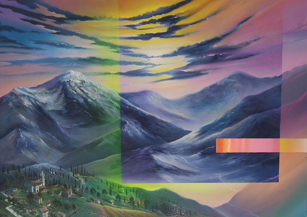 "COMPOSICIÓN EN UN PAISAJE ANDINO"