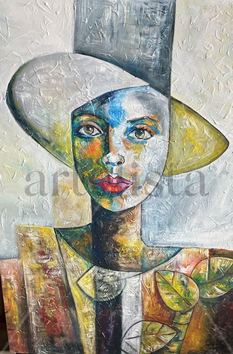 Mujer con sombrero