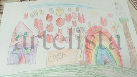 Dibujo de arcoiris,...