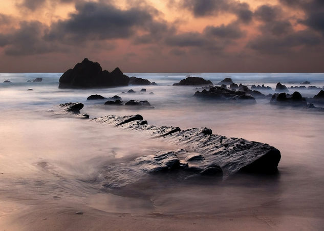 Ocaso en Barrika Nature Color (Digital)