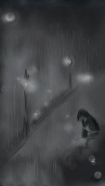 Sad rain