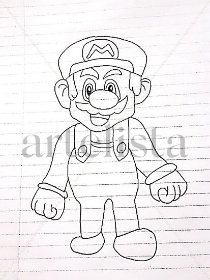 Super Mario Ink