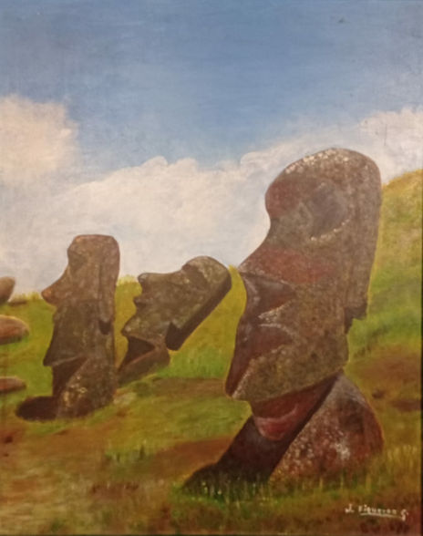 Moai de Juan Figueroa