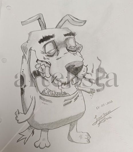 Agallas el perro...