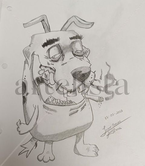 agallas el perro fumado Pencil