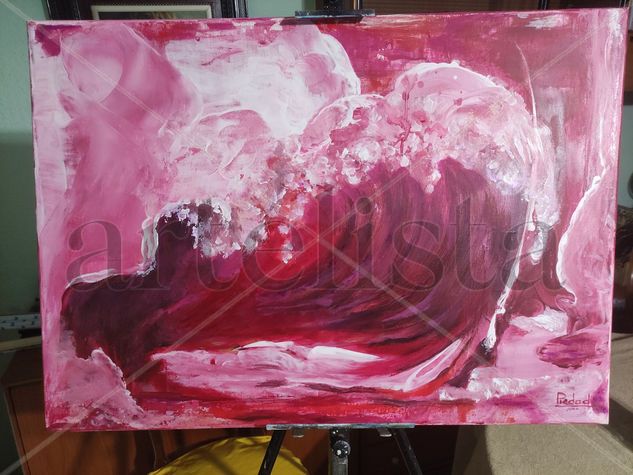 En rosa Acrylic Canvas Others