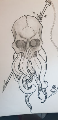 Skull tentacles