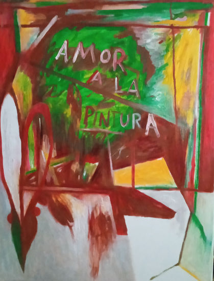 Amor a la pintura Óleo Lienzo Otros