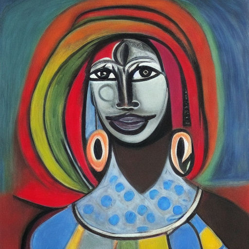 mujer haitiana Acrylic Canvas Others