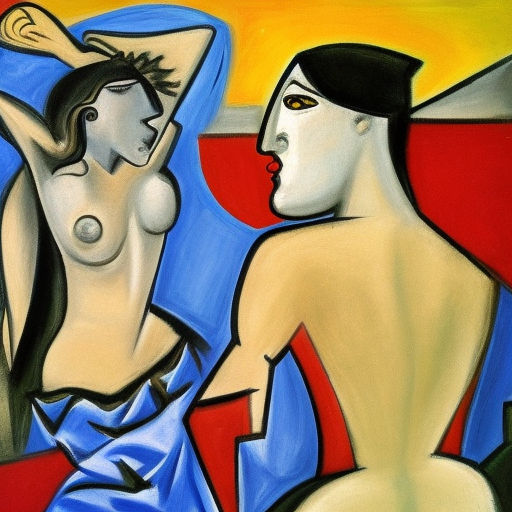 pareja desnuda Acrylic Canvas Others