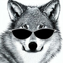 Lobo animal cool