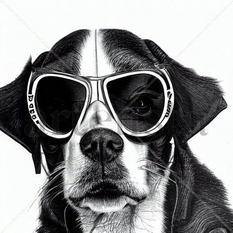 Perro animal cool