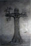 Metaphor of Life,Silverpoint drawing by Alberto Thirion