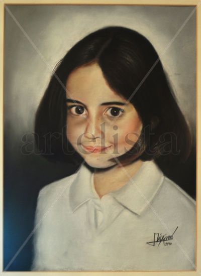 Marta (I) Pastel Paper Portrait