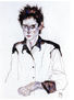 Autorretrato con mano / Self-portrait with a Hand