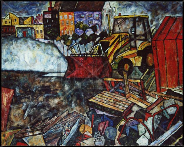 Ciudad de la luz XI (So Long, Marianne) / City of Light XI (So Long, Marianne)