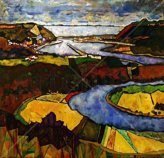 Nalón Oil Canvas Landscaping