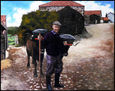 Campesino con bueyes / Villager with Oxen