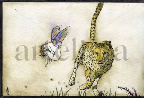 Hada y leopardo //...