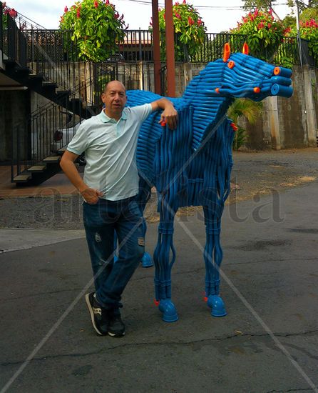 THE BLUE HORSE Otros Figurativa