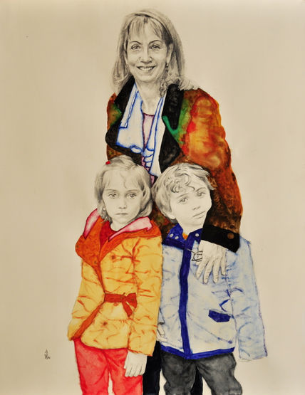 Triple retrato /...