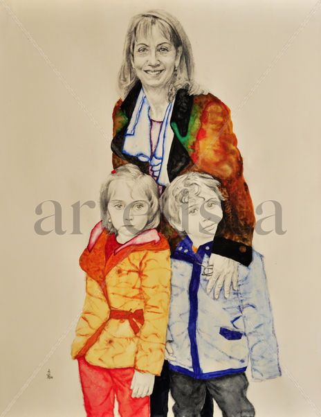 Triple retrato /...