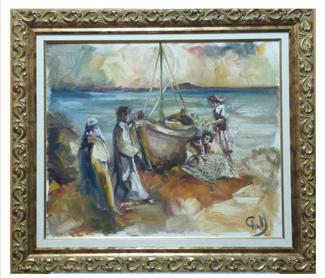 LA BARCA Oil Canvas Landscaping