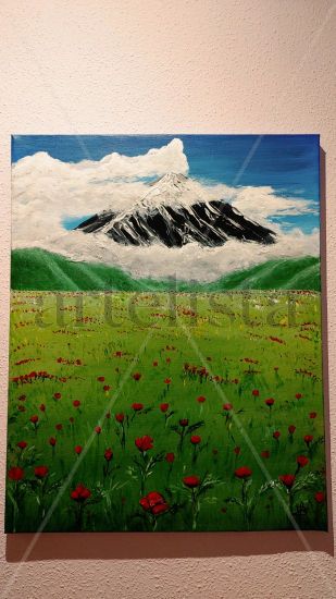 Fuji Acrylic Canvas Landscaping