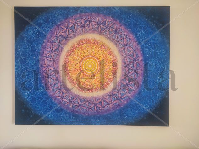 Mandala Universo Sagrado Oil Canvas Others