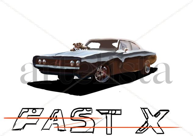 Car from Fast X 