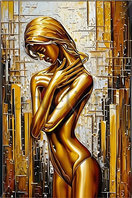 Mujer En Oro