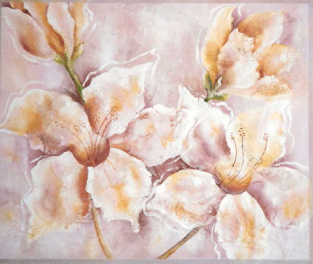 Floral II Oil Canvas Landscaping